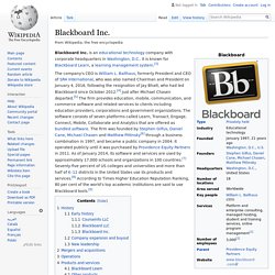 Blackboard - Providence Equity Partners // Deutsche Bank ...