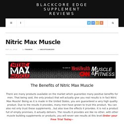 Blackcore Edge Supplement Reviews