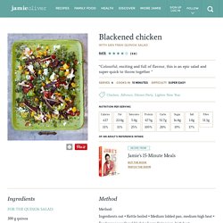 Blackened Chicken & Quinoa Salad