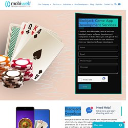 Blackjack Game App Development Company