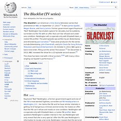 The Blacklist (TV series)
