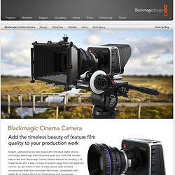 Blackmagic Cinema Camera