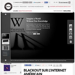 Blackout sur l’Internet américain