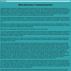 Blackstones Commentaries