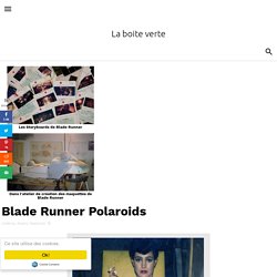 Blade Runner Polaroids