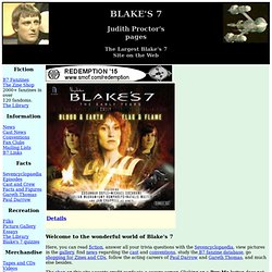Blake&#039;s 7 / Blakes 7 / B7 (hermit.org / Blakes-7.com)