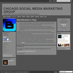 My Page - Chicago Social Media Marketing Group