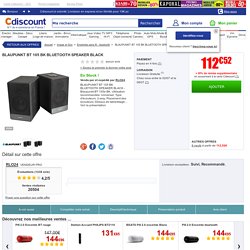 blaupunkt bt 105 bk bluetooth speaker black - enceintes bluetooth, prix pas cher - Soldes* d’été Cdiscount