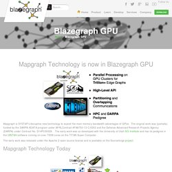 Blazegraph GPU