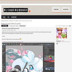 Consulter le sujet - Krita 2.8 sous OSX (succès)