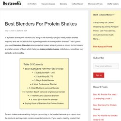 Best Blenders For Protein Shakes - Bestseeks
