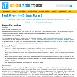 BlendKit - Interaction in Blendend Learning Settings (Chapt 2)