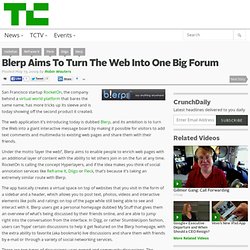 Blerp Aims To Turn The Web Into One Big Forum