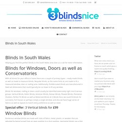 Blinds In South Wales