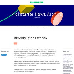 Blockbuster Effects