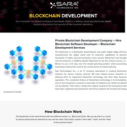 Private Blockchain Development Company