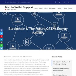 Blockchain & The Future Of The Energy Industry