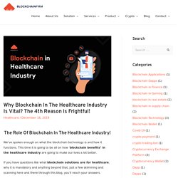 Never Implement Blockchain In Healthcare Without Consulting