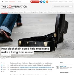 How blockchain could help musicians make a living from music