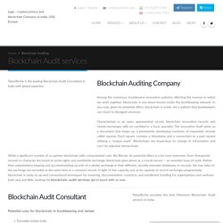 Blockchain and Crypto Audit Company