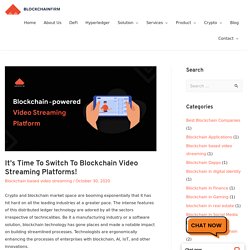 Blockchain Video Streaming Platform