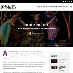 Theatre Blocking 101 - Dramatics Magazine
