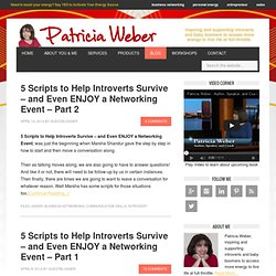 Business and Life Tips for Introverts and Shy, by Patricia Weber