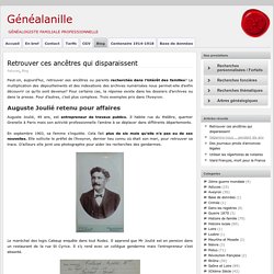 Blog Archives - Généalanille