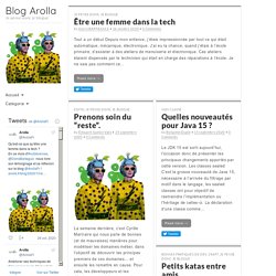 Blog Arolla - Je pense donc je blogue