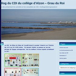Blog du CDI du collège d'Alzon – Grau du Roi