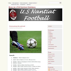 Blog de l'US Nantiat Football