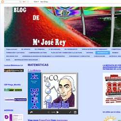 Blog de Mª José Rey: MATEMÁTICAS