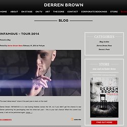 Derren Brown Blog