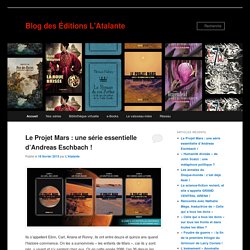 Blog des Éditions L'Atalante