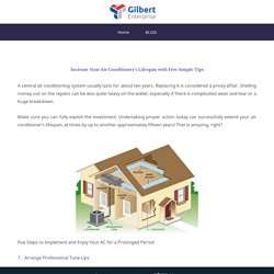 Increase Your Air Conditioner’s Lifespan with Five Simple Tips
