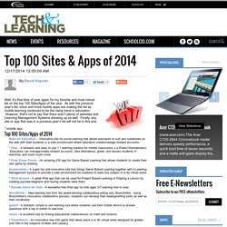 Top 100 Sites & Apps of 2014