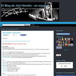 El Blog de Jimi Hendrix - en español: agosto 2012