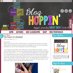 Blog Hoppin': The Power of a Bandaid!
