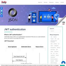 Blog: JWT authentication