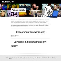 ‎blog.musicplayr.com/jobs