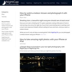 Blog - NightCap and NightCap Pro