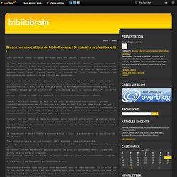 Blog-notes biblio.