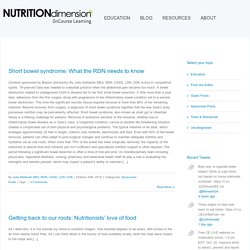 BLOG - Nutrition Dimension