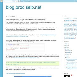 blog.broc.seib.net: Tile overlays with Google Maps API v3 and GeoServer
