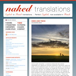 Naked translations