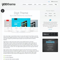 Joomla Templates and Extensions, WordPress Themes, Stock Icons - YOOtheme - Blog