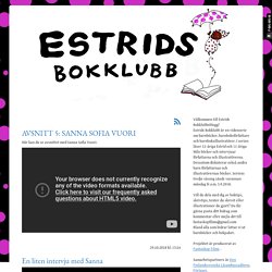 Blogg - Estrids bokklubb