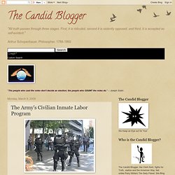 The Army's Civilian Inmate Labor Program