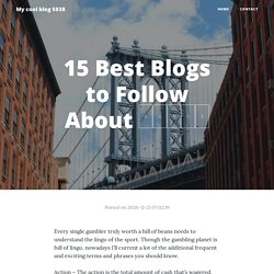 15 Best Blogs to Follow About 토토사이트