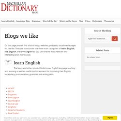 Macmillan Dictionary Blog